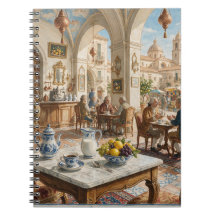 Siciliaanse stijl Palermo koffiehuis uit de 1700's