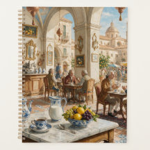 Siciliaanse stijl Palermo koffiehuis uit de 1700's