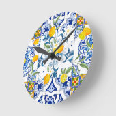 Siciliaanse stijl, zomerkunst ronde klok (Hoek)