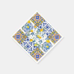 Siciliaanse stijl, zomerkunst servet