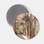 Siciliaanse straatmagneet magneet (Voorkant / Achterkant)