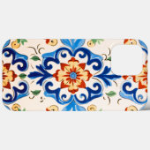 Siciliaanse Tegel Patroon Case-Mate iPhone Case (Achterkant (horizontaal))