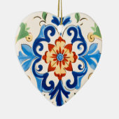 Siciliaanse Tegel Patroon Keramisch Ornament (Rechts)