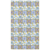 Siciliaanse tegels, citroenen, majolica tablecloth tafelkleed (Voorkant)