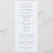 Siciliaanse Tegels in de Middellandse Zee Programmakaart (Achterkant)