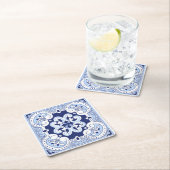 Siciliaanse tegels, majolica tegel kartonnen onderzetters (Insitu)