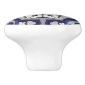 Siciliaanse tegels, mozaïek, majolica, keramische knop (Zijkant)