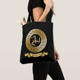 Siciliaanse Trinacria Boodschappentas Tote Bag