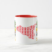 Siciliaanse Trinacria Design Koffiemok Mok (Midden)