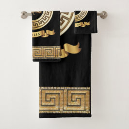 Siciliaanse Trinacria Handdoek Cadeauset