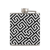 Siciliaanse Trinacria in Gold Jouw tekst Heupfles (Achterkant)