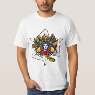 Siciliaanse Trinacria T-shirt