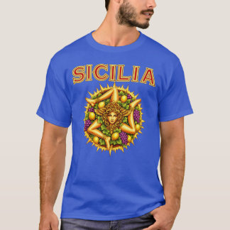 Siciliaanse Trinacria  T-shirt