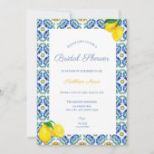 Siciliaanse uitnodiging voor een bridal (Voorkant)