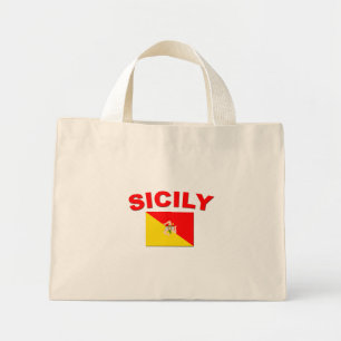 Siciliaanse vlag 1 mini tote bag