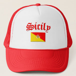 Siciliaanse vlag 2 trucker pet
