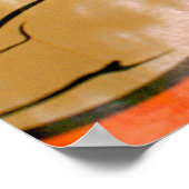 Siciliaanse vlag poster (Hoek)