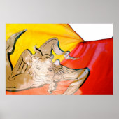 Siciliaanse vlag poster (Voorkant)