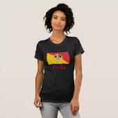 Siciliaanse vlag Sicilia T-shirt (Voorkant volledig)