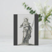 Siciliaanse vulkanische genade kunst van de heilig (Staand voorkant)
