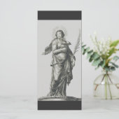 Siciliaanse vulkanische genade kunst van de heilig (Staand voorkant)
