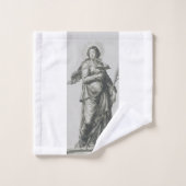 Siciliaanse vulkanische genade kunst van de heilig bad handdoek (Wasdoekje)