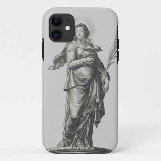 Siciliaanse vulkanische genade kunst van de heilig Case-Mate iPhone case (Achterkant)