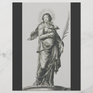 Siciliaanse vulkanische genade kunst van de heilig flyer