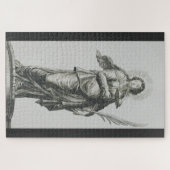 Siciliaanse vulkanische genade kunst van de heilig legpuzzel (Horizontaal)