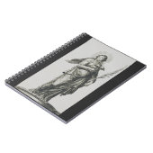 Siciliaanse vulkanische genade kunst van de heilig notitieboek (Linkerzijde)