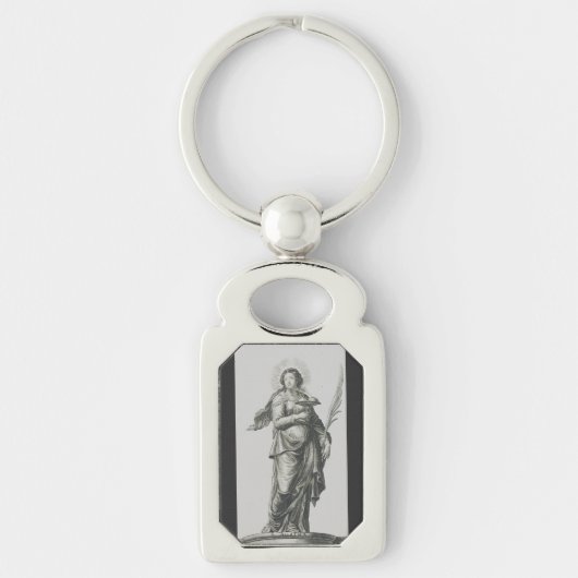 Siciliaanse vulkanische genade kunst van de heilig sleutelhanger (Voorkant)