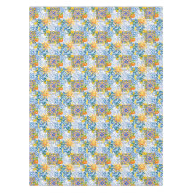 Siciliaanse zon, citroen, majolica, Tafelloper