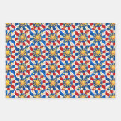 Siciliaanse zon, majolica, citroen, inpakpapier vel (Voorkant 3)