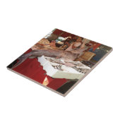 siciliaanse zwaardvechter tegeltje (Zijkant)