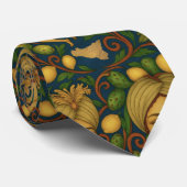 Sicilian Design Trinacria Stropdas (Opgerold)