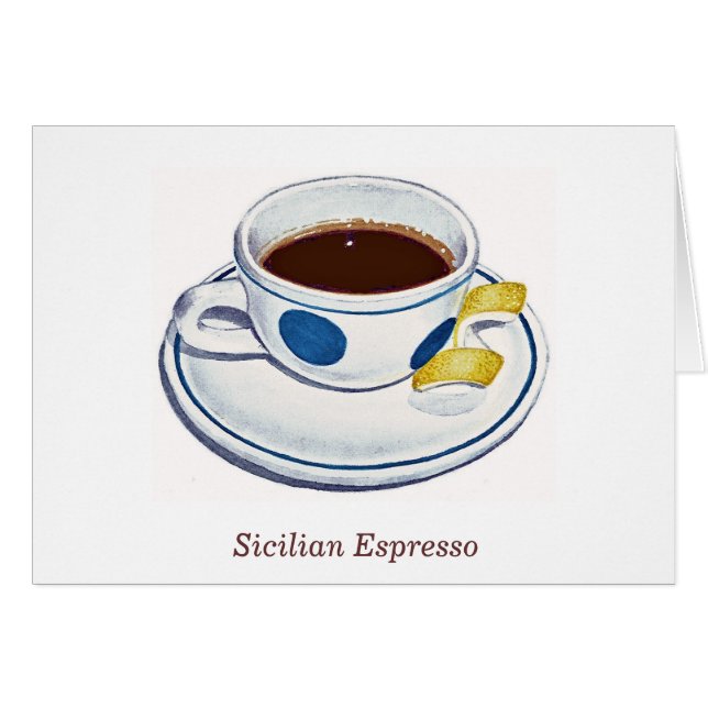 Sicilian Espresso (Voorkant Horizontaal)