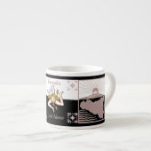 Sicilian Family Personalized Espresso cup Kop (Voorkant rechts)