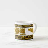 Sicilian Pattern Espresso cup Kop (Voorkant rechts)