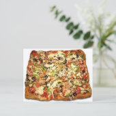 SICILIAN PIZZA PIE BRIEFKAART (Staand voorkant)