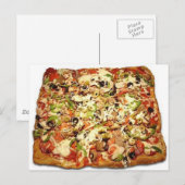 SICILIAN PIZZA PIE BRIEFKAART (Voorkant / Achterkant)