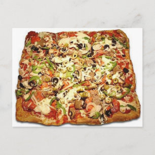 SICILIAN PIZZA PIE BRIEFKAART