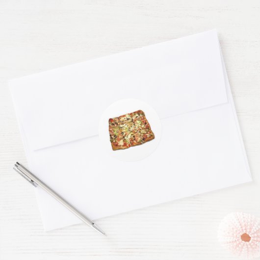 SICILIAN PIZZA PIE RONDE STICKER (Envelop)