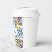 Sicilian style,summer art       papieren bekers (Links)