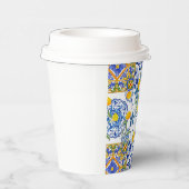 Sicilian style,summer art       papieren bekers (Rechts)