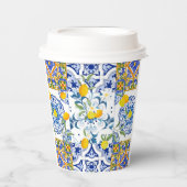Sicilian style,summer art       papieren bekers (Voorkant)