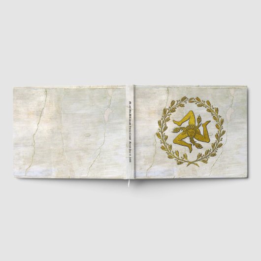 Sicilian Trinacria en Olive Wreath Gastenboek (Volledig)
