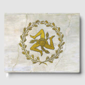 Sicilian Trinacria en Olive Wreath Gastenboek (Voorkant)