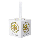 Sicilian Trinacria en Wreath Decoratie (Voorkant hoekig)