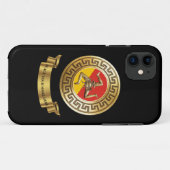 Sicilian Trinacria , gepersonaliseerd Case-Mate iPhone Case (Achterkant (horizontaal))