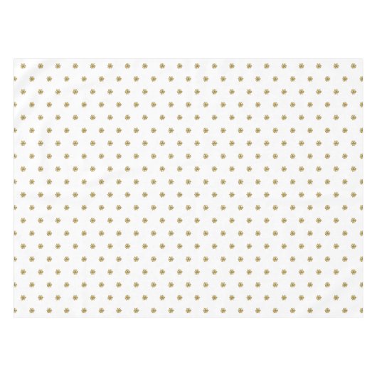 Sicilian Trinacria Gold Tablecloth Tafelkleed (Voorkant (Horizontaal))